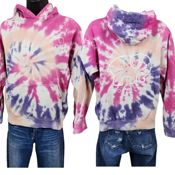 ivory ella Tops - Ivory Ella Tie Dye Hoodie